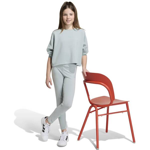 Thumbnail - ADIDAS Kinder Sweatshirt FUTURE ICONS 3 STRIPES CROPPED