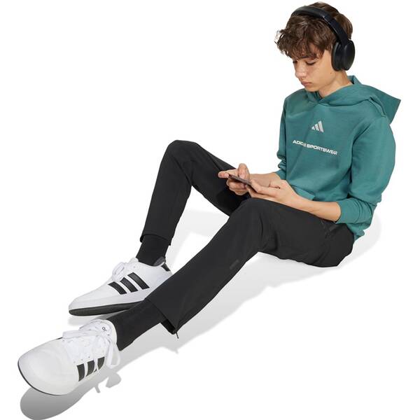 Thumbnail - ADIDAS Kinder Kapuzensweat Boys Slogan Fleece Hoodie Kids