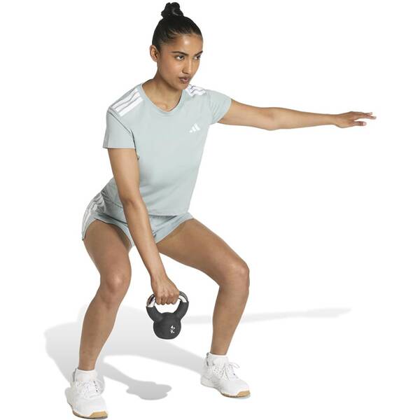 Thumbnail - ADIDAS Damen Shirt Hyperglam 3-Streifen