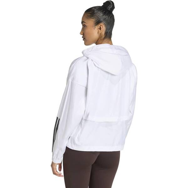 Thumbnail - ADIDAS Damen Schlupfjacke Hyperglam 3-Streifen Windbreaker