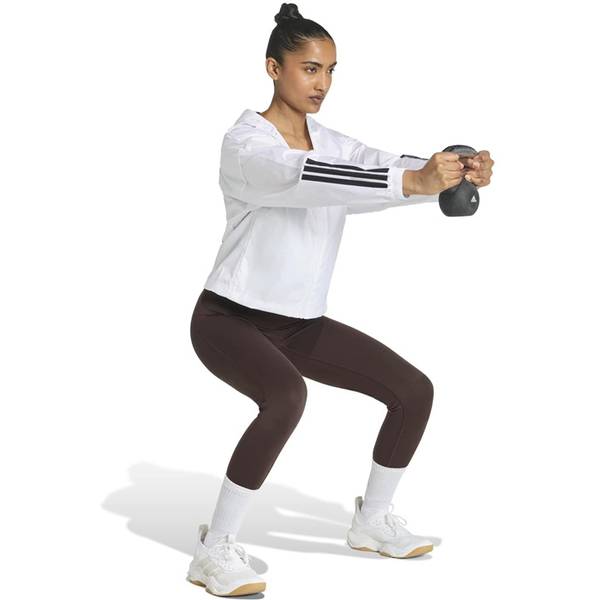 Thumbnail - ADIDAS Damen Schlupfjacke Hyperglam 3-Streifen Windbreaker