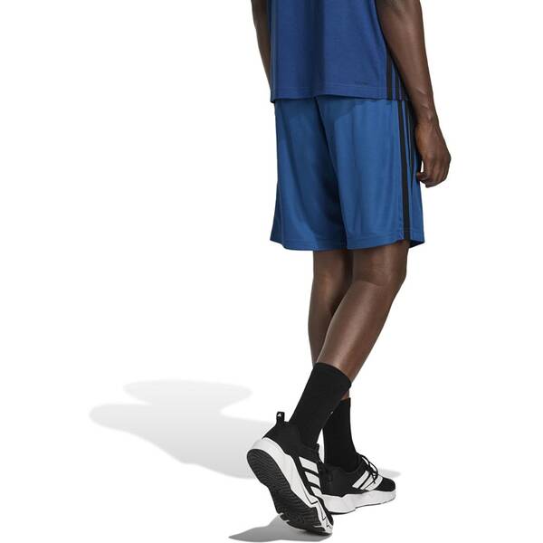 Thumbnail - ADIDAS Herren Shorts WORKOUT ESSENTIALS BASE 3-STREIFEN PIKEE, 23 CM