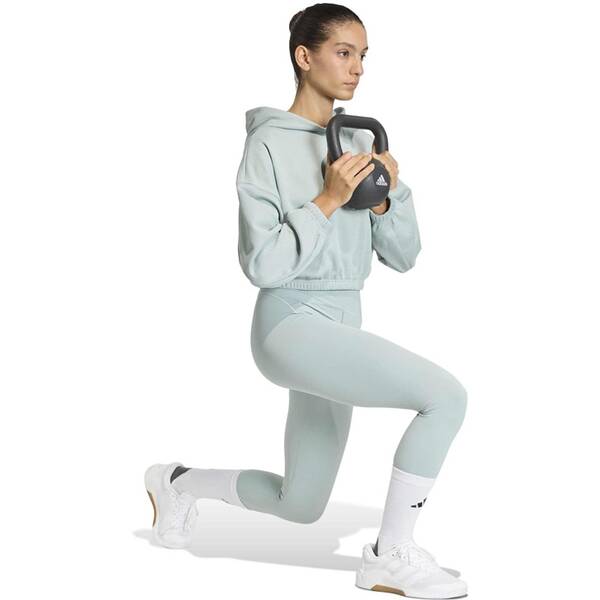 Thumbnail - ADIDAS Damen Kapuzensweat Yoga Oberteil