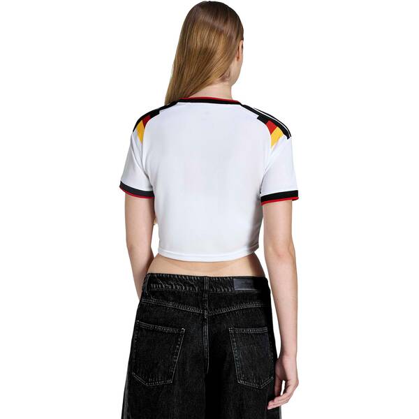 Thumbnail - ADIDAS Damen Crop Top Trikot Deutschland DFB WM 2026 Replika Heim