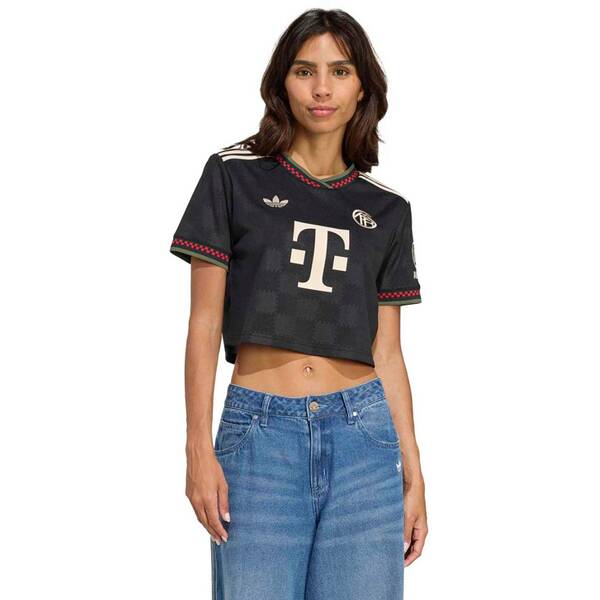 Thumbnail - ADIDAS Damen Shirt FC Bayern München 25/26 Kürzer geschnittenes Ausweichtrikot