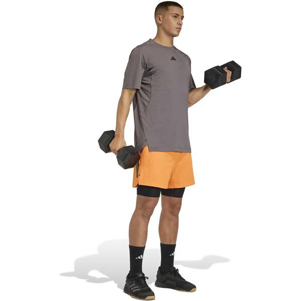 Thumbnail - ADIDAS Herren Shirt D4T PrimeLift 3-STREIFEN