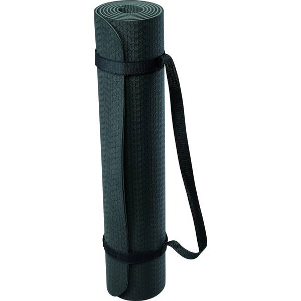 Thumbnail - DEUSER Yoga-Matte (TPE) - schwarz/grau