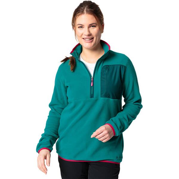 Thumbnail - VAUDE Damen Pullover Wo Rosemoor Fleece Halfzip