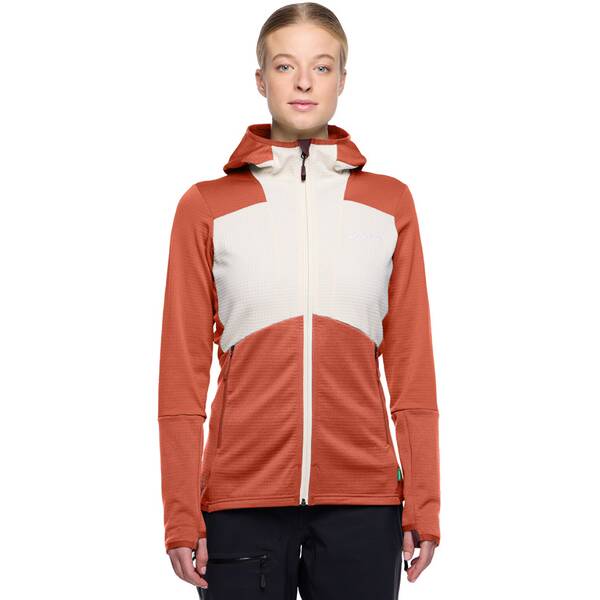 Thumbnail - VAUDE Damen Unterjacke Wo Monviso Hooded Grid Fleece Jacke