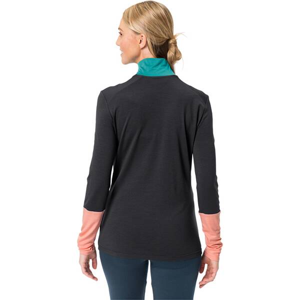Thumbnail - VAUDE Damen Unterhemd Wo Monviso Wool Halfzip Shirt