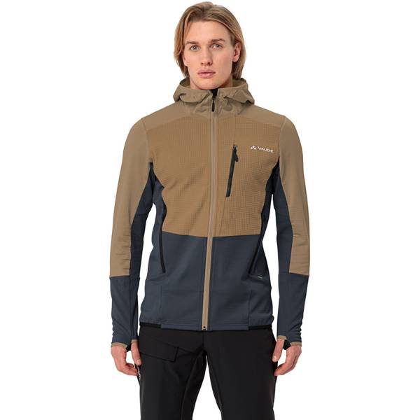 Thumbnail - VAUDE Herren Unterjacke Me Monviso Hooded Grid Fleece Jacke