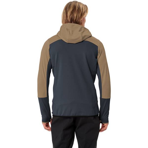 Thumbnail - VAUDE Herren Unterjacke Me Monviso Hooded Grid Fleece Jacke