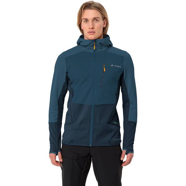 Thumbnail - VAUDE Herren Unterjacke Me Monviso Hooded Grid Fleece Jacke