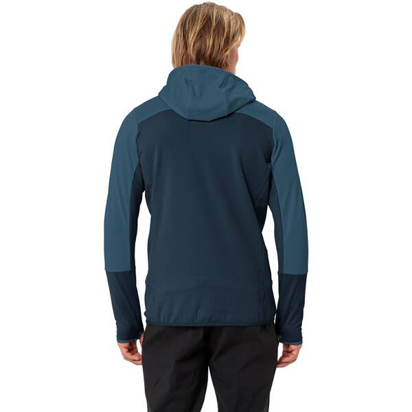 Thumbnail - VAUDE Herren Unterjacke Me Monviso Hooded Grid Fleece Jacke