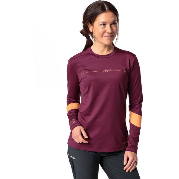 Thumbnail - VAUDE Damen Sweatshirt Wo Qimsa LS Logo Shirt