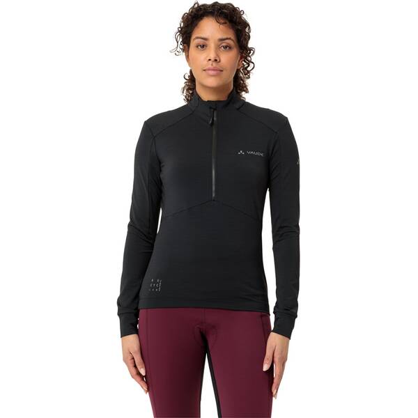 Thumbnail - VAUDE Damen Trikot Wo Kuro Halfzip LS Tricot