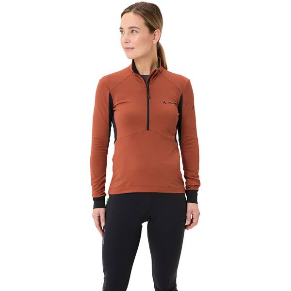 Thumbnail - VAUDE Damen Trikot Wo Kuro Halfzip LS Tricot