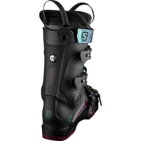Thumbnail - SALOMON Damen ALP. BOOTS S/PRO 100 W GW BLACK/Burgandy