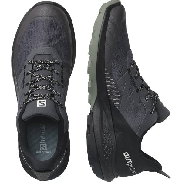 Thumbnail - SALOMON Herren Multifunktionsschuhe SHOES OUTpulse GTX Mgnt/Black/Wrought Ir