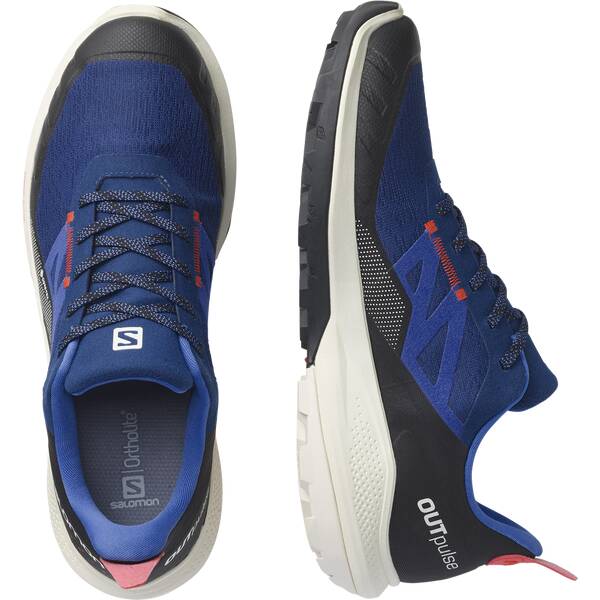 Thumbnail - SALOMON Herren Multifunktionsschuhe SHOES OUTpulse GTX Estate Blue/Vanila/Po