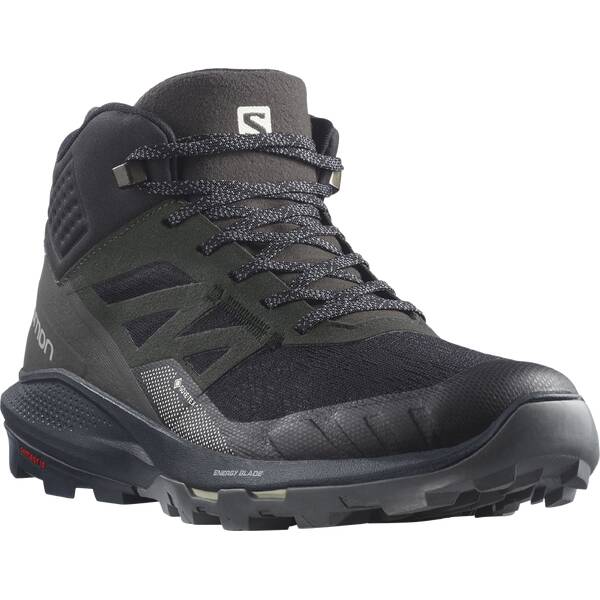 Thumbnail - SALOMON Herren Multifunktionsstiefel SHOES OUTpulse Mid GTX Black/Ebony/Vanil
