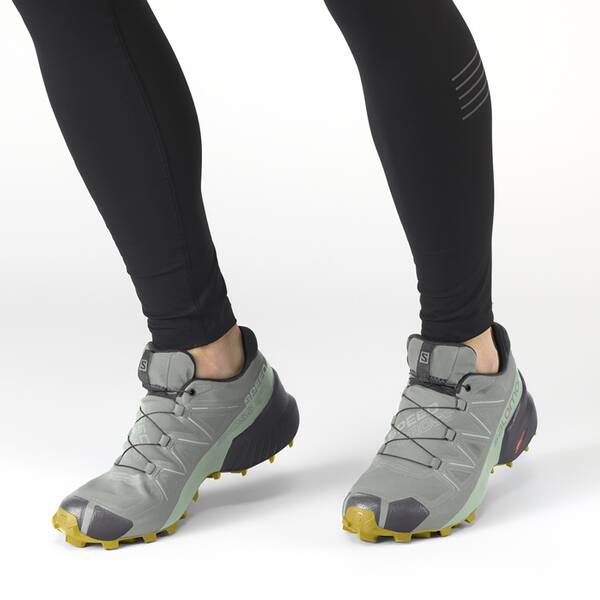 Thumbnail - SALOMON Damen Trailrunningschuhe SHOES SPEEDCROSS 5 GTX W Wrought Iron/Sp