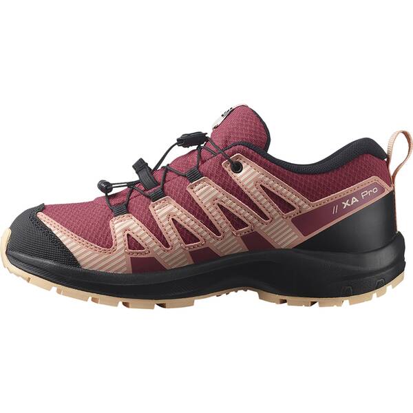 Thumbnail - SALOMON Kinder Multifunktionsschuhe SHOES XA PRO V8 CSWP J Earth/Black/Almon