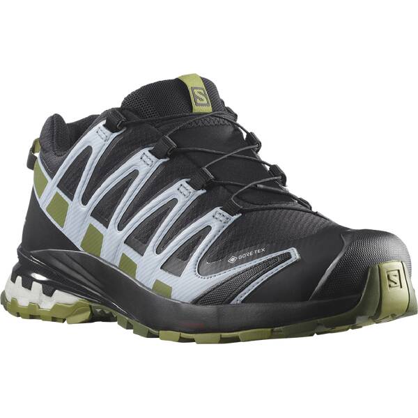 Thumbnail - SALOMON Damen Trailrunningschuhe SHOES XA PRO 3D v8 GTX W Black/Green Mos