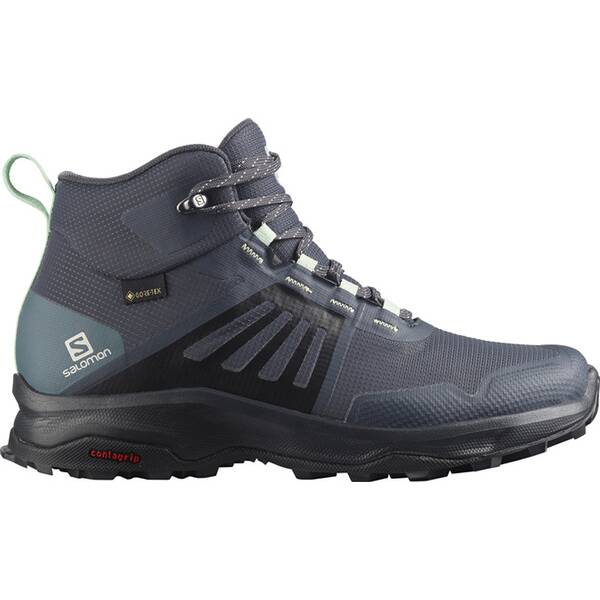 Thumbnail - SALOMON Damen Multifunktionsstiefel SHOES X-RENDER MID GTX W Ebony/Black/Sto