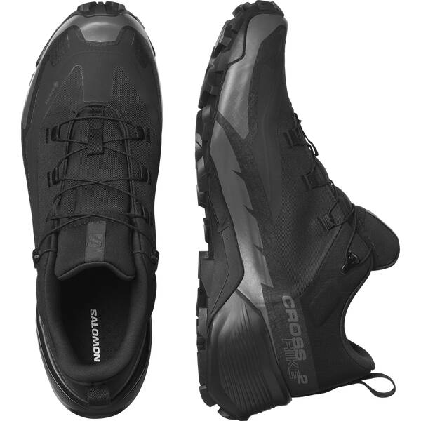 Thumbnail - SALOMON Herren Multifunktionsschuhe SHOES CROSS HIKE GTX 2 Black/Black/Mgnt