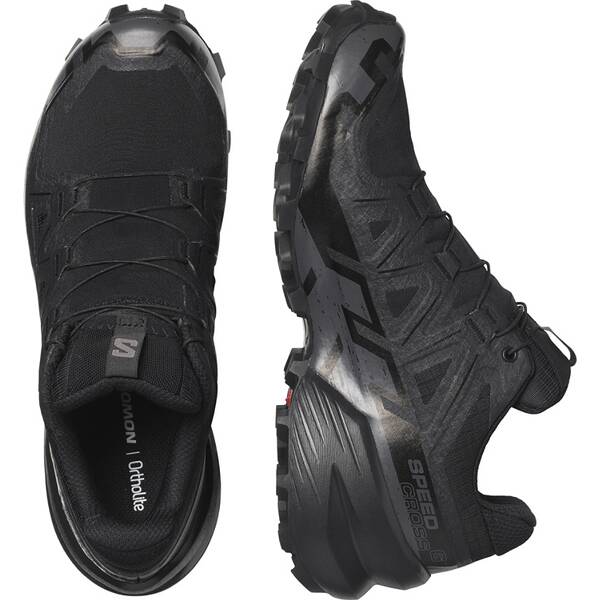 Thumbnail - SALOMON Damen Trailrunningschuhe SHOES SPEEDCROSS 6 GTX W Black/Black/Pha