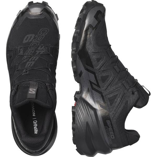 Thumbnail - SALOMON Damen Trailrunningschuhe SHOES SPEEDCROSS 6 GTX W Black/Black/Pha