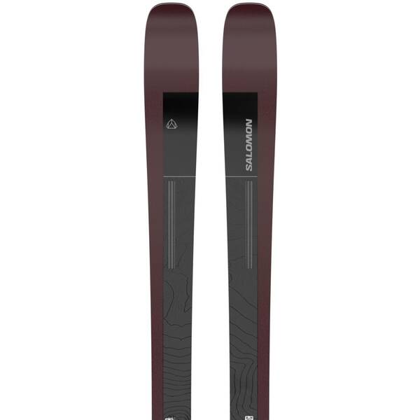 Thumbnail - SALOMON Herren All-Mountain Ski N STANCE 90 Black/Burgandy Met