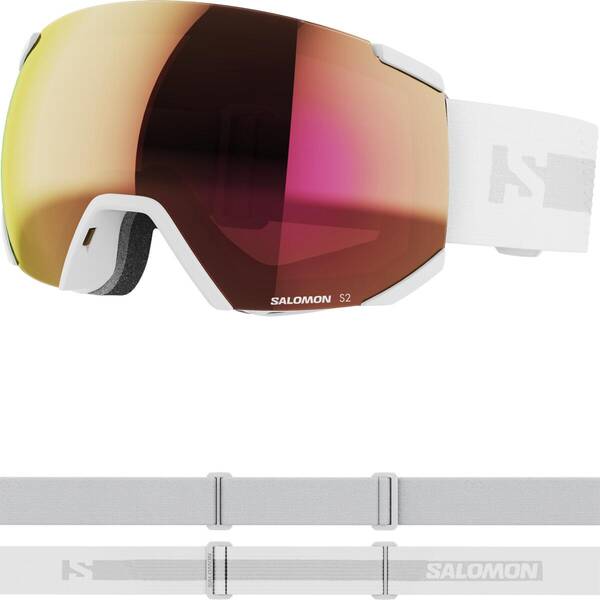 Thumbnail - SALOMON Herren Brille GOGGLES RADIUM ML WHITE/Univ RUBY