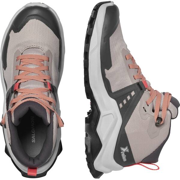 Thumbnail - SALOMON Kinder Trekkingstiefel SHOES X RAISE MID GTX J Ashes Of Roses/P