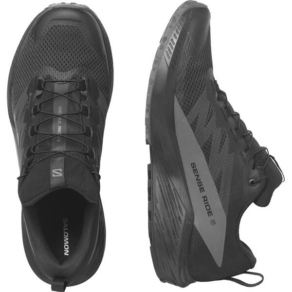Thumbnail - SALOMON Herren Trailrunningschuhe SHOES SENSE RIDE 5 GTX Black/Mgnt/Black