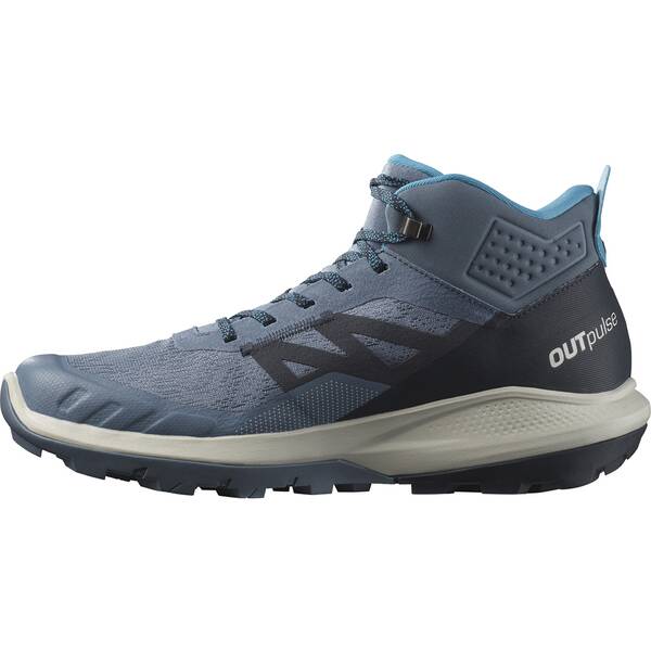 Thumbnail - SALOMON Herren Multifunktionsstiefel SHOES OUTpulse Mid GTX China Blue/Carbon