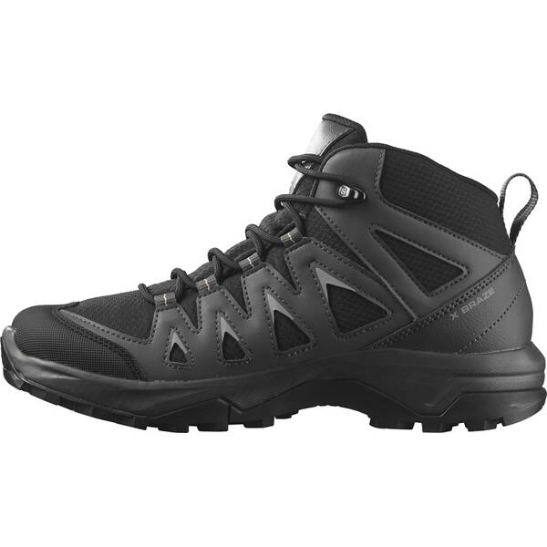 Thumbnail - SALOMON Damen Multifunktionsstiefel SHOES X BRAZE MID GTX W Black/Mgnt/Hazel