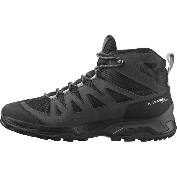 Thumbnail - SALOMON Herren Multifunktionsstiefel SHOES X WARD LEATHER MID GTX Phantm/Blac