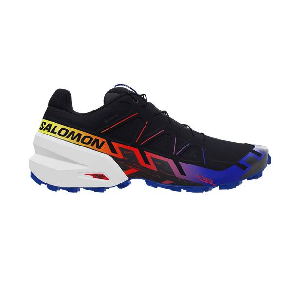 Thumbnail - SALOMON Herren Trekkingsandale SHOES SPEEDCROSS 6 GTX BLUE FIRE Black/S