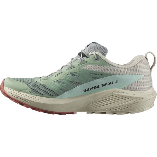 Thumbnail - SALOMON Damen Trailrunningschuhe SHOES SENSE RIDE 5 W Lily/Rain