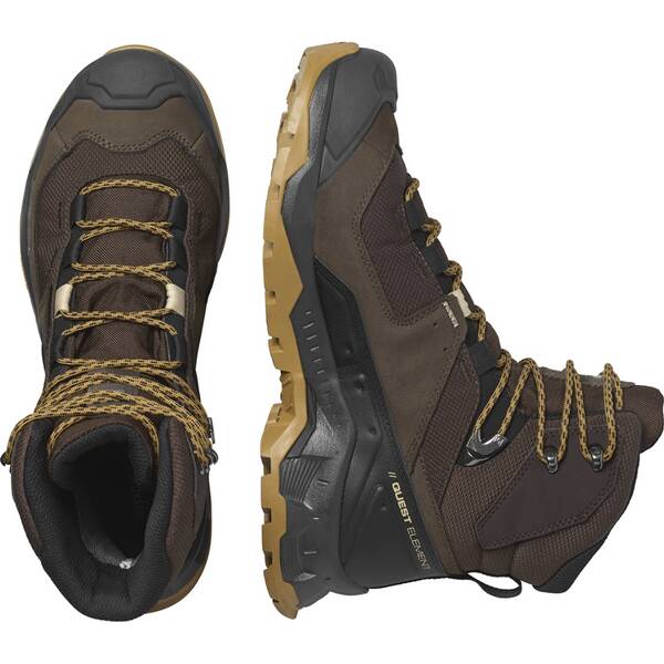 Thumbnail - SALOMON Herren Trekkingstiefel SHOES QUEST ELEMENT GTX Delicioso/Black