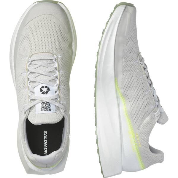 Thumbnail - SALOMON Herren Laufschuhe SHOES INDEX 02 White/Lunar Rock/Yellow