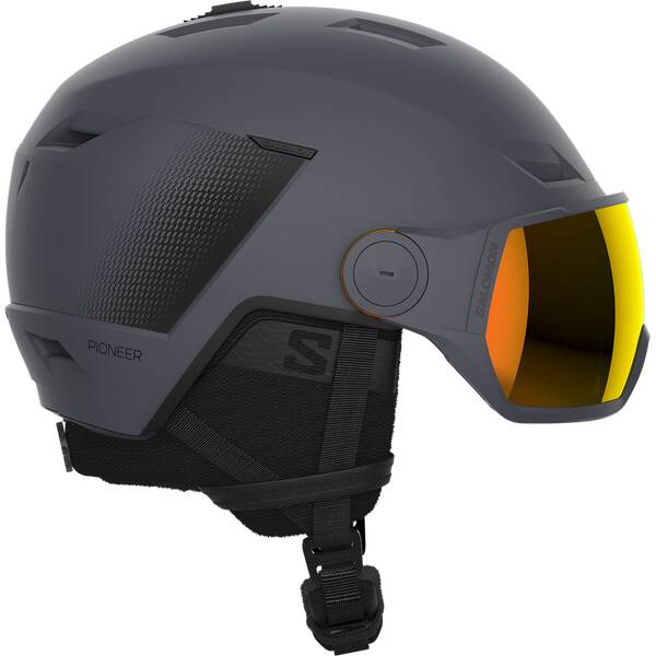 Thumbnail - SALOMON Herren Helm HELMET PIONEER LT VISOR Ebony/Un ML R