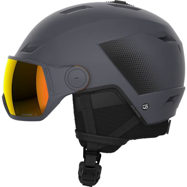 Thumbnail - SALOMON Herren Helm HELMET PIONEER LT VISOR Ebony/Un ML R