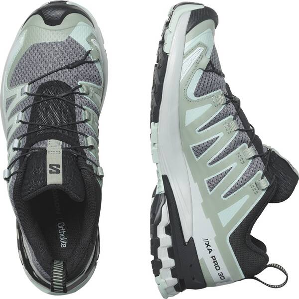 Thumbnail - SALOMON Damen Trailrunningschuhe SHOES XA PRO 3D V9 W QuSh/Lily/Bluhaz