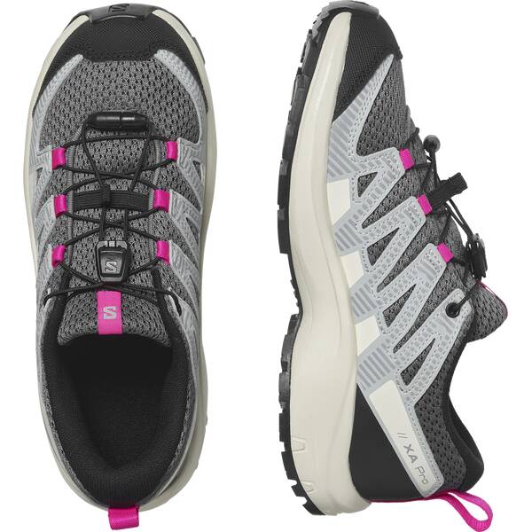 Thumbnail - SALOMON Kinder Multifunktionsschuhe SHOES XA PRO V8 J QuSh/Prlblu/Pink G
