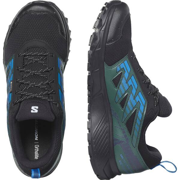 Thumbnail - SALOMON Herren Trailrunningschuhe SHOES WANDER GTX Black/Drkspr/Ibizbl