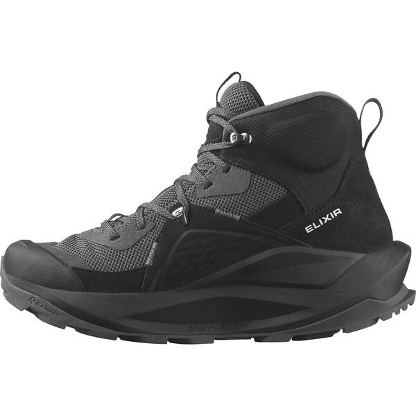 Thumbnail - SALOMON Herren Multifunktionsstiefel SHOES ELIXIR MID GTX Black/Magnet/QuSh
