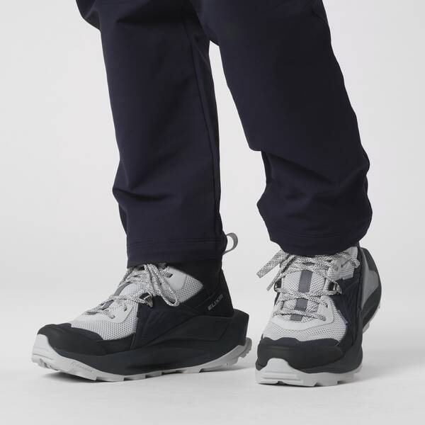 Thumbnail - SALOMON Damen Trekkingstiefel SHOES ELIXIR MID GTX W Carbon/Prlblu/Fli